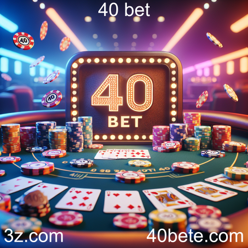 Descubra a Emoção do Pôquer no 40 Bet